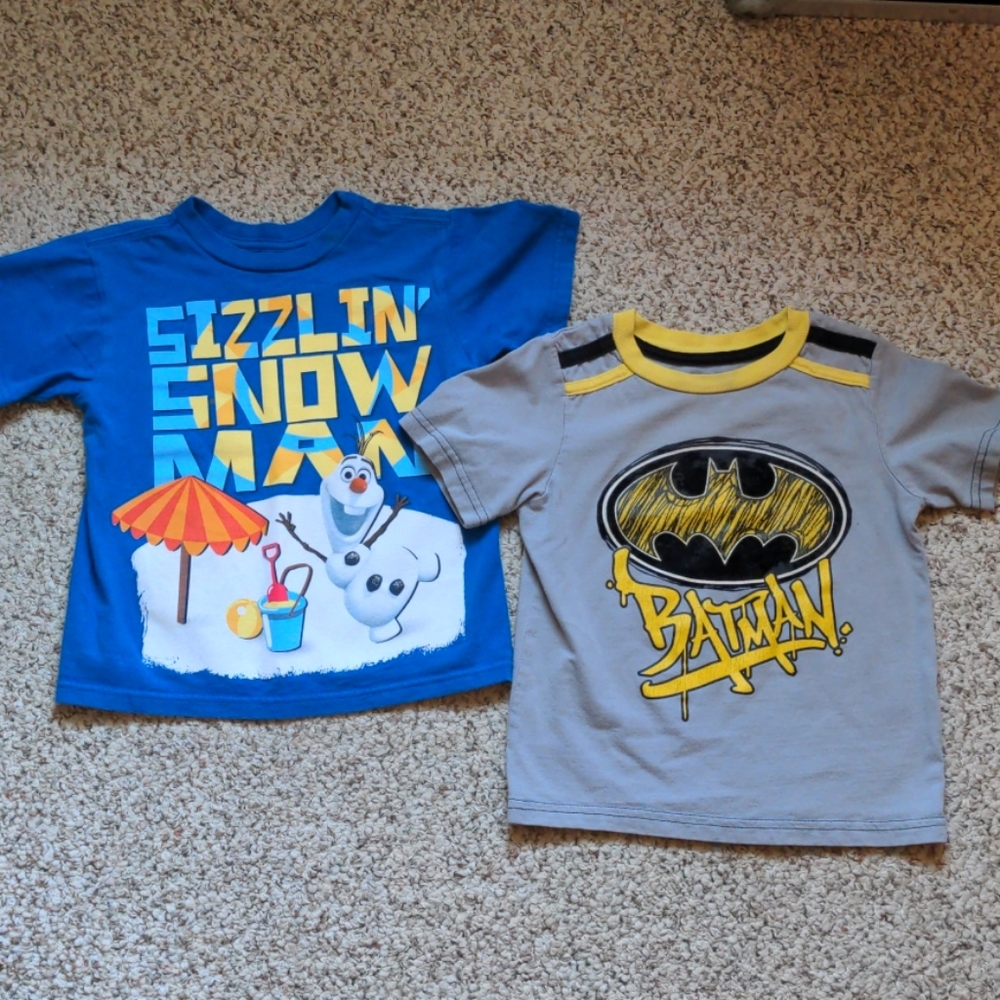 2 Toddler Boy 3T Shirts
